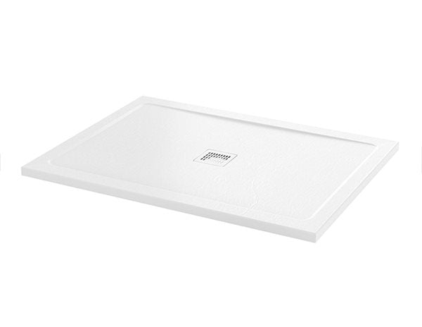 Base à seuil bas avec drain central Collection Tavia 2.0