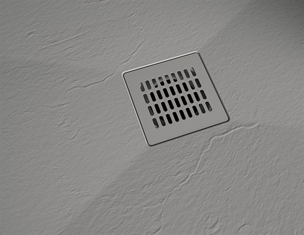 Base à seuil bas avec drain central Collection Tavia 2.0