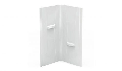 Trio Door, base and walls Miram, Frosted Glass