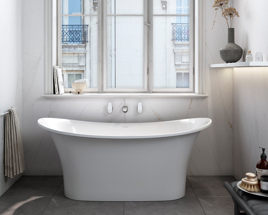 Freestanding bathtub without overflow Toulouse Collection