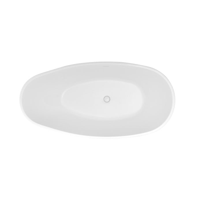 59" Daria Collection Freestanding Bathtub