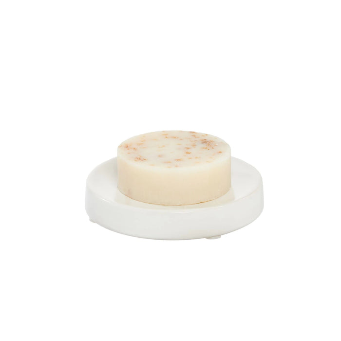 Coconut ceramic soap dish Eco vanity collection
