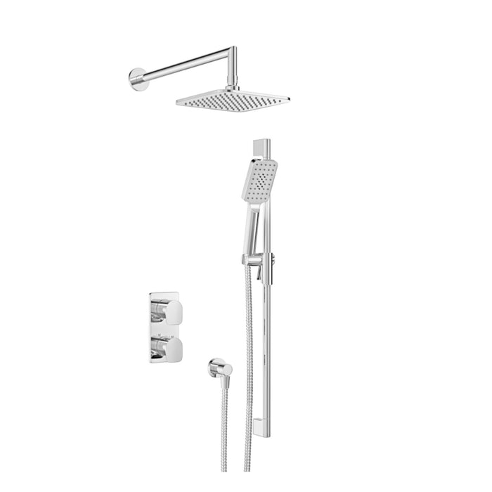 2 way shower set, thermostatic, Collection PETITE