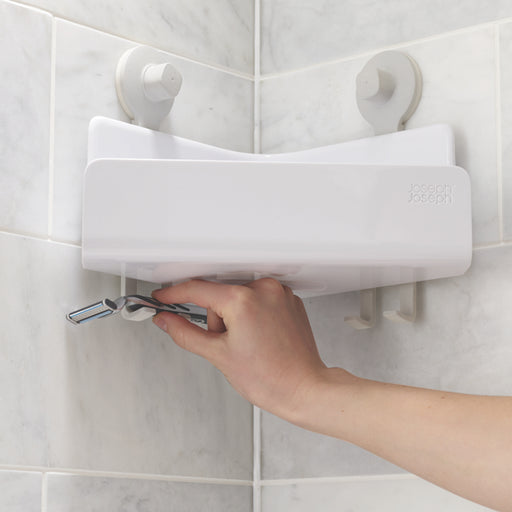 Robinet de salle de bain Rangement Rack de douche Porte-savon Organisation  de salle de bain Étagères de douche Accessoires de salle de bain