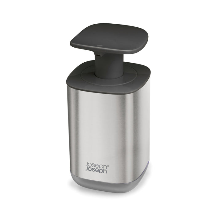 Soap dispenser stainless steel / black