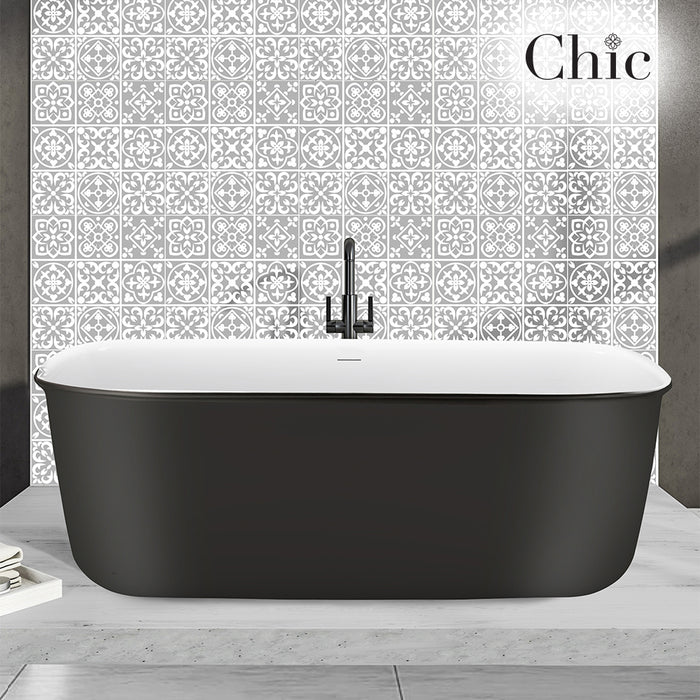 58" X 30" freestanding bathtub, Chic Collection