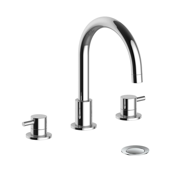 8" sink faucet with drain Worgl Collection