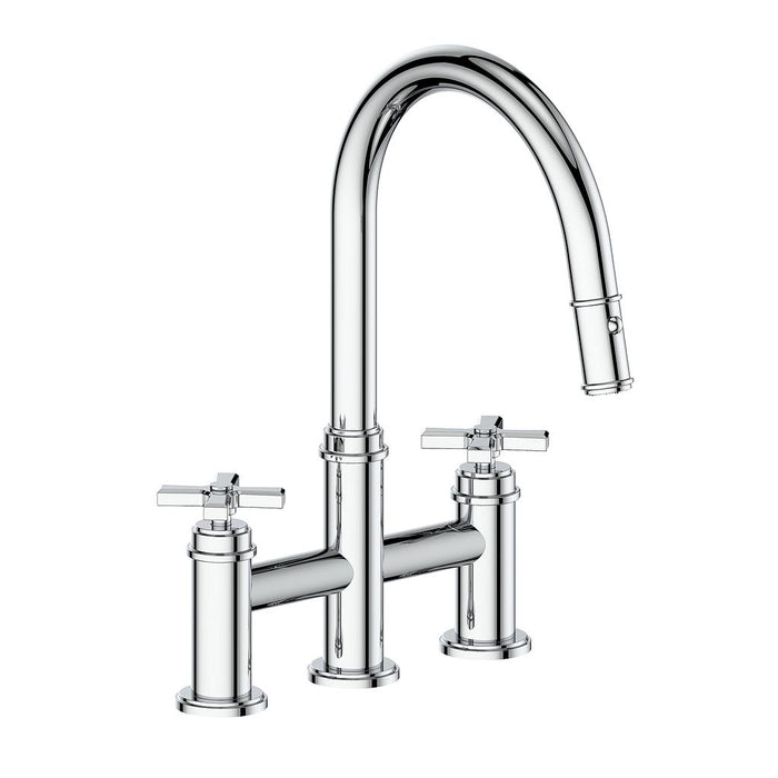 Kitchen faucet with cross handles Collection Zehn
