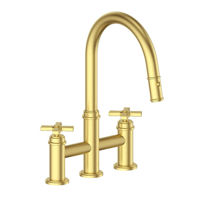 Kitchen faucet with cross handles Collection Zehn