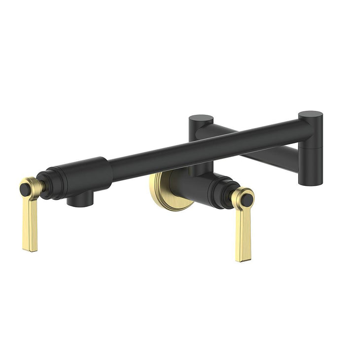 Wall-mounted filler tap with lever handles Collection Zehn