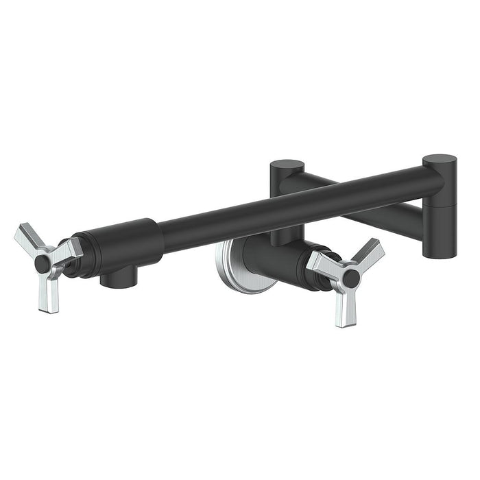 Wall-mounted filler tap with 3-leg handles Collection Zehn