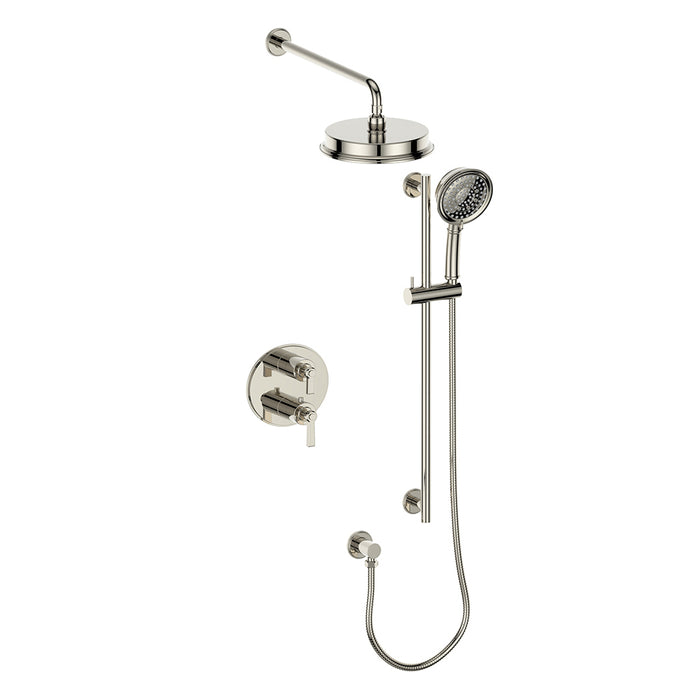 2 way thermostatic shower set Zehn Collection