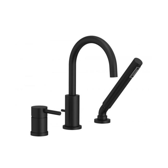 3-piece bath faucet with hand shower, Zip Collection