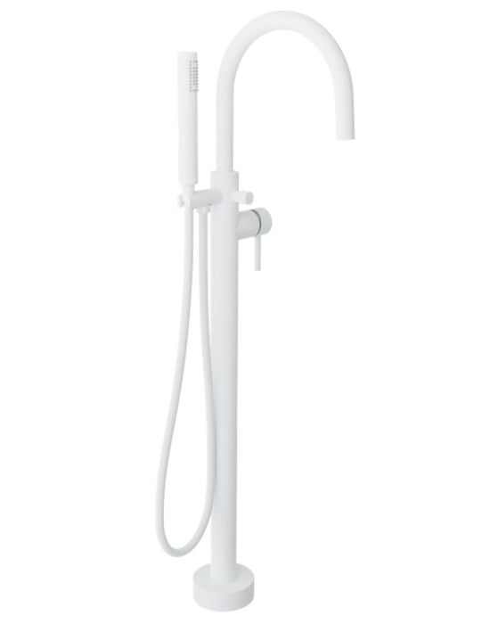 Floor mounted bath faucet with hand shower ZIP Collection