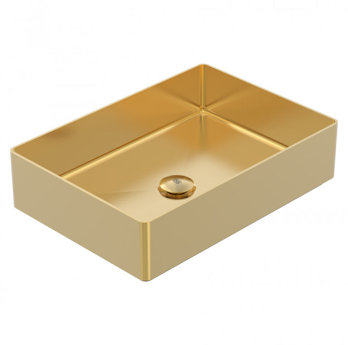 Vasque rectangulaire 20" Collection Eureka Gold