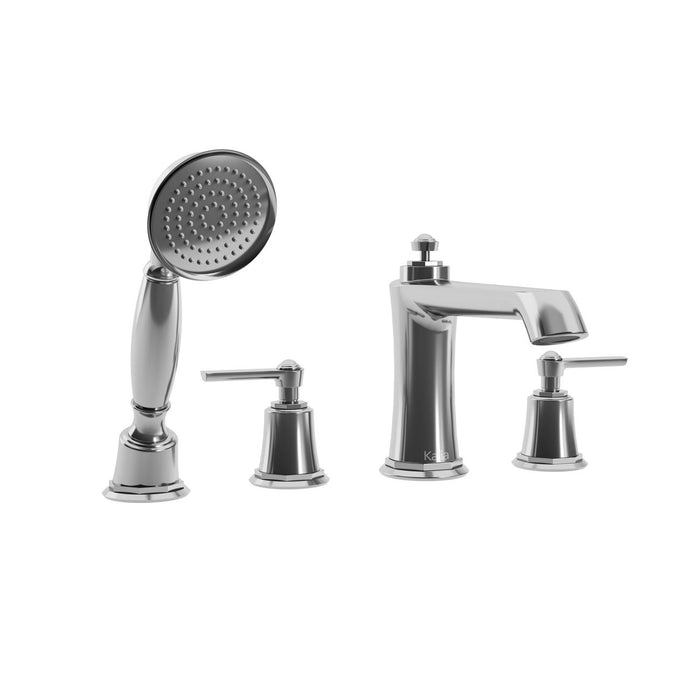 Bathtub faucet with hand shower RUSTIK Collection