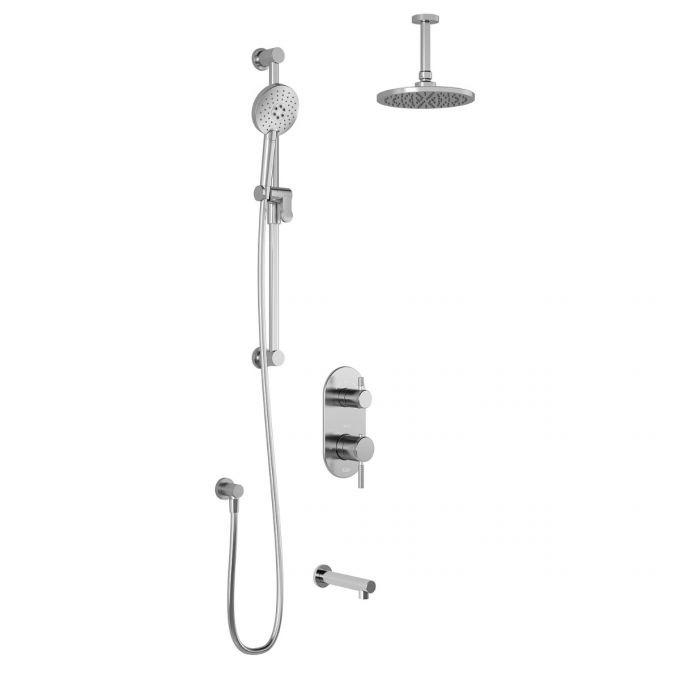 TD3 Collection Preciso bath/shower faucet kit