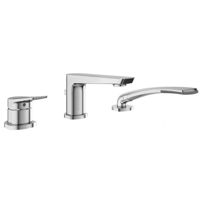 Bathtub faucet with hand shower, Moroka Collection