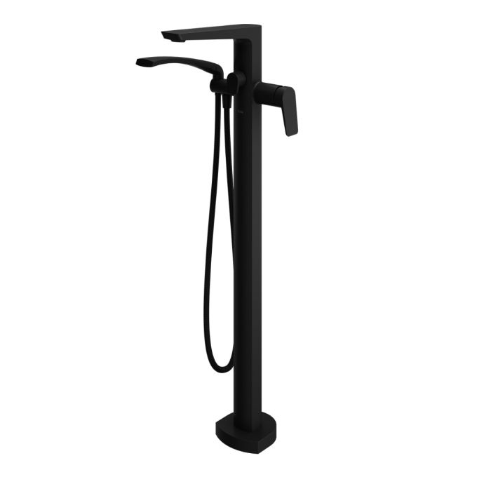 Floor faucet with hand shower, Moroka Collection