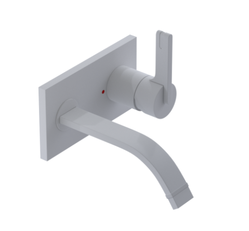 Single lever wall mounted washbasin tap R10