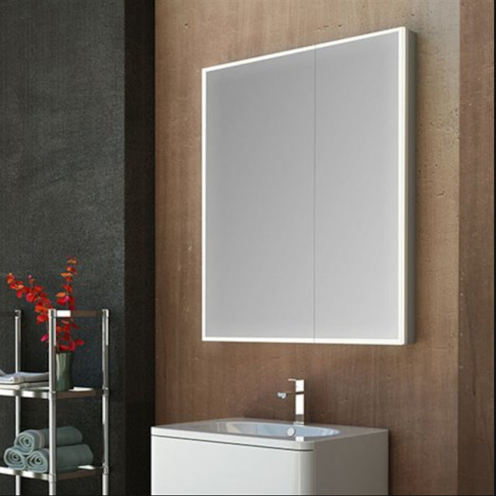 LED medicine cabinet Halo double collection
