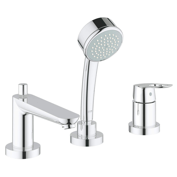 3-piece bath faucet with hand shower, Bauloop Collection