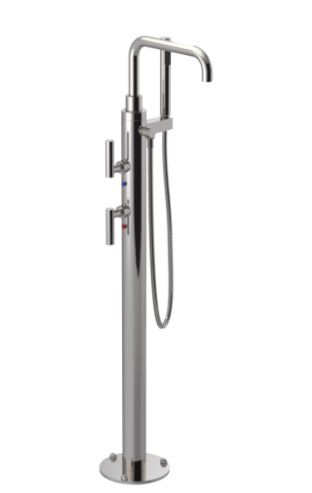 Genesis freestanding bath faucet with hand shower (lever)