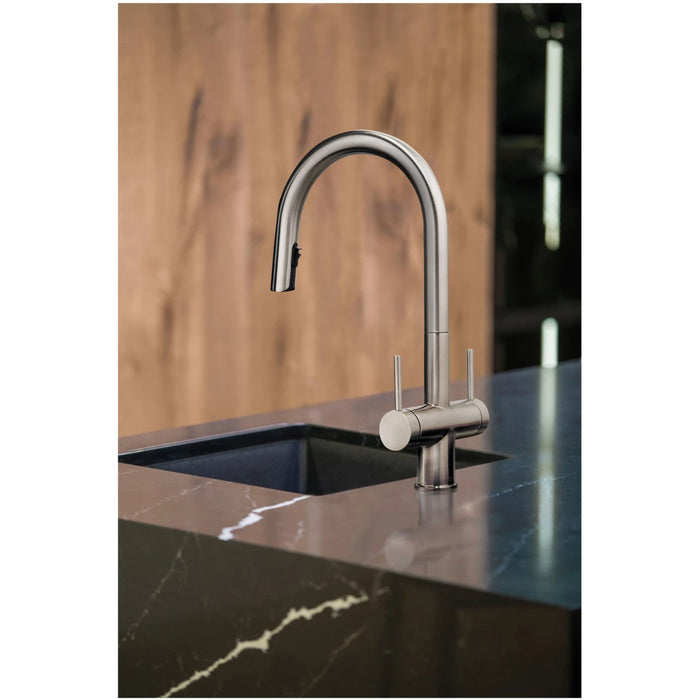 Azure kitchen faucet