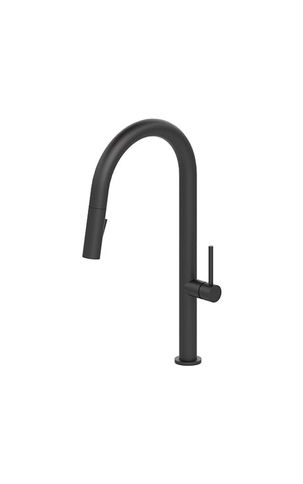 Single lever kitchen faucet with retractable hand shower Amador Collection
