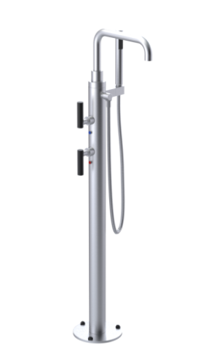 Genesis freestanding bath faucet with hand shower (lever)