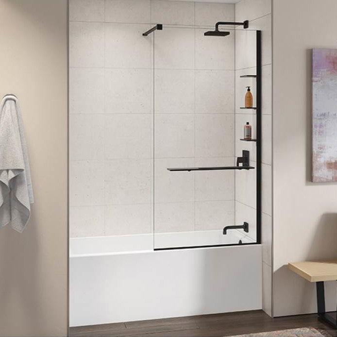 Fixed Bath Screen Vectra Collection — Plomberie Mascouche