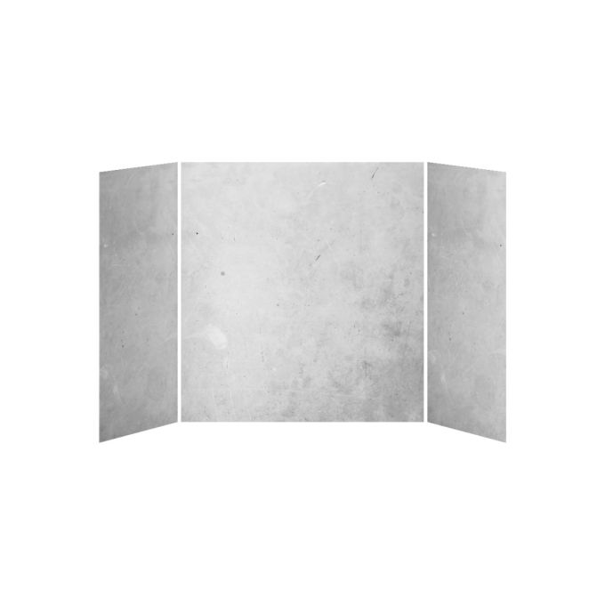 EXPRESS MINERALS RANGE #500 Wall covering for shower and bath/shower set (3 panels)